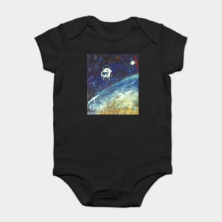 Wheatley In SPAAAAAACE!!! Baby Bodysuit